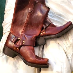 Brown leather Durango Vulcan boots  size 7.5